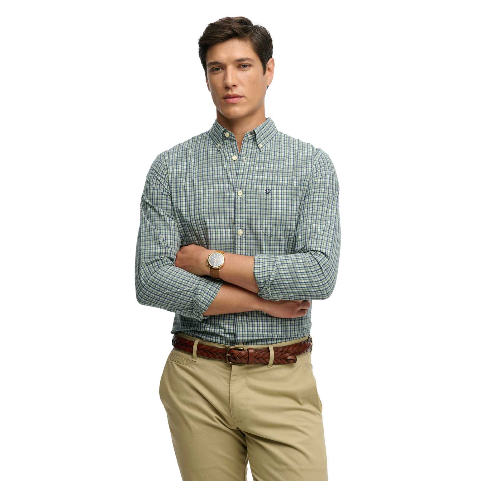 Superdry Preppy Poplin Long Sleeve Shirt